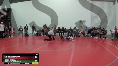 70 lbs Placement Matches (8 Team) - Ezra Cappa, Death Squad Wrest (IN) vs Oscar Obregon, Outlaws Xtreme