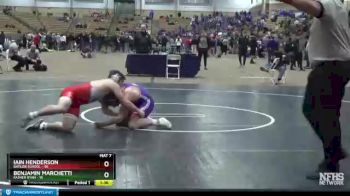 182 lbs Placement (4 Team) - Benjamin Marchetti, Father Ryan vs Iain Henderson, Baylor School