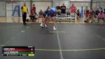 180 lbs Round 4 (6 Team) - Lucas Wendling, American Gladiators vs Casey Engle, Lowell WC