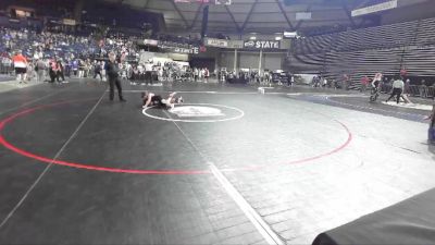 71 lbs Champ. Round 2 - Kellen Cundy, Lake Stevens Wrestling Club vs Guillermo Pio Saucedo, Inland Northwest Wrestling Training Center