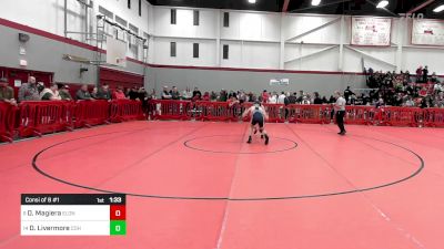 152 lbs Consi Of 8 #1 - Daniel Magiera, East Longmeadow vs Dean Livermore, Cohasset