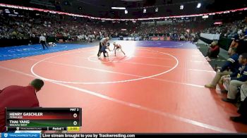 D1-106 lbs Champ. Round 1 - Henry Gaschler, Pewaukee vs Thai Yang, Wausau West