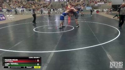 A 132 lbs Semifinal - Caleb Uhorchuk, Signal Mountain vs Adan Alvarez, Cheatham Co. Central