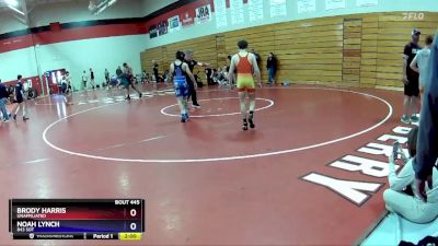 110-114 lbs Semifinal - Noah Lynch, 843 SOT vs Brody Harris, Unaffiliated