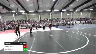 120 lbs Consi Of 8 #2 - Elijah Ponce, Durango Wrestling vs Aaron Garcia, Jefferson Saints