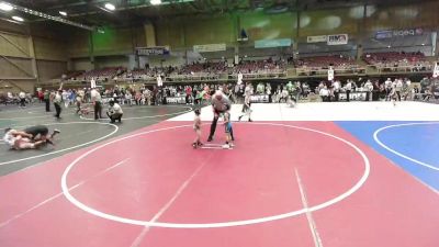 46 lbs Consi Of 8 #2 - Evan Atencio, Bear Creek Jr. WC vs Ignacio Fernandez, Widefield WC