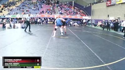 197 lbs Semis & 3rd Wb (16 Team) - Dalton Abney, Central Oklahoma vs Dominic Murphy, St. Cloud State