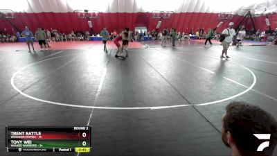 168-173 lbs Round 2 - Tony Wei, Waukee Warriors vs Trent Rattle, Wisconsin Rapids