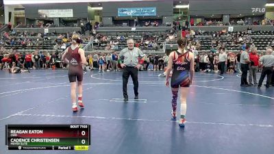 115 lbs Semifinal - Reagan Eaton, CWO vs Cadence Christensen, Moyer Elite