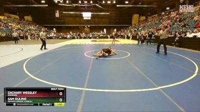 5A-157 lbs Semifinal - Zachary Wessley, Goddard vs Sam Duling, Wichita-Bishop Carroll