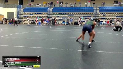 175 lbs Quarterfinal - Matthew Green, St. Mary`s Ryken vs Nate Furgeson, Landon School