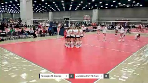 Pentagon 16 Orange vs Munciana Indy 16 Pumas - 2022 JVA World Challenge presented by Nike - Expo Only