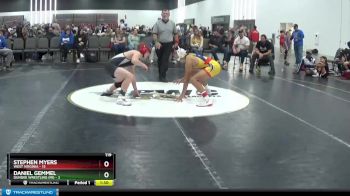 119 lbs Placement Matches (8 Team) - Stephen Myers, West Virginia vs Daniel Gemmel, Dundee Wrestling (MI)