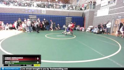 235 lbs Round 1 - Jorge Hernandez, Homedale Wrestling vs Brian Cogger, Team Real Life