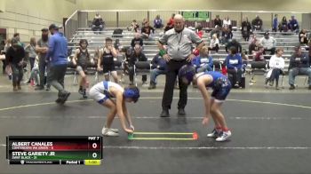 70 lbs Round 4 (6 Team) - Steve Gariety JR, SWAT Black vs Albert Canales, Contenders WA Green