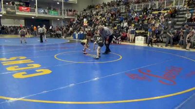 56 lbs Quarterfinal - Hunter Huya, Saegertown vs Jacobi Burkett, Orchard WC