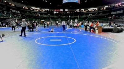 70 lbs 5th Place - Joseph Messina, Apex vs Dominic Velardi, Jersey 74