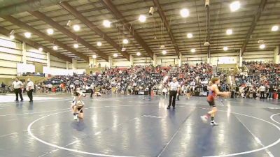 95 lbs Champ. Round 2 - Ty Warburton, JWC vs Bridger Olsen, Syracuse Titans Wrestling