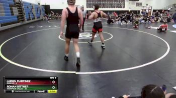 195 lbs Round 4 (10 Team) - Ronan Bittner, Thompson Valley vs Jaiden Martinez, Rawlins