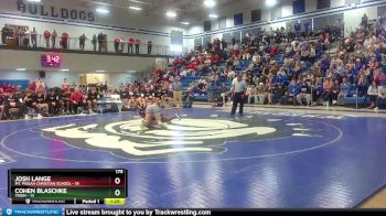 175 lbs Placement Matches (8 Team) - Cohen Blaschke, Trion vs Josh Lange, Mt. Pisgah Christian School