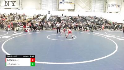 62 lbs Cons. Round 3 - Phillip Ujeski, NWAA vs Everett Mancini, Journeymen Wrestling Club