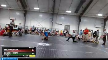126 lbs Finals (8 Team) - Emilio Mendoza, Reverence Wrestling Club vs Blaison Jordan, Storm B