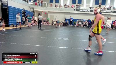 160 lbs Cons. Semi - Giovanni Zurzolo, Pride Wrestling vs Dozier Bartlett, Quest For Gold