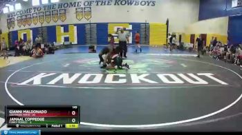 145 lbs Finals (2 Team) - Gianni Maldonado, Southside Mafia vs Jamaal Coppedge, Funky Monkey