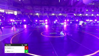 61 lbs Quarterfinal - Brody Coats, Bear Cave WC vs Johnathan Millz, Pomona Elite