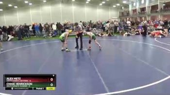 80 lbs Round 4 (6 Team) - Alex Metz, South Dakota Lightning vs Chase Henrickson, South Dakota Thunder