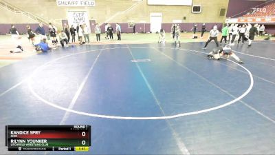 G116-122 lbs Round 1 - Kandice Spry, Ohio vs Rilynn Younker, Litchfield Wrestling Club