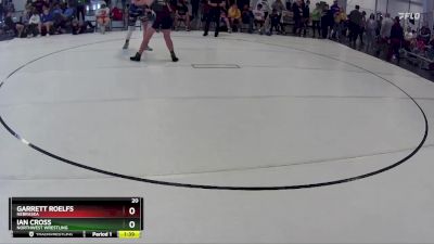 218 lbs Quarterfinal - Garrett Roelfs, Nebraska vs Ian Cross, Northwest Wrestling