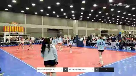 Michio Chicago 18 vs K2 18 Adidas Jota - 2022 JVA World Challenge presented by Nike - Expo Only