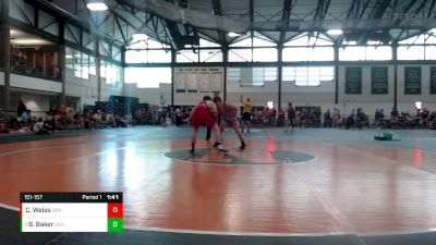 151-157 lbs Quarterfinal - Brody Baker, Quincy Senior High vs Colin Weiss, FZS Bulldogs