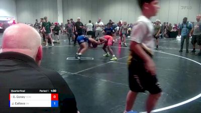 110 lbs Quarterfinal - Ericson Ej Coney, Youth Impact Center Wrestling Club vs Jose Callava, Gladiator Wrestling