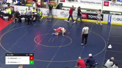 110 lbs Round Of 32 - Sawyer Mitchell, Cumberland Valley vs Brock Holmes, North Schuylkill