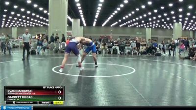 197 lbs Placement (4 Team) - Garrett Kilgas, Luther vs Evan Danowski, Wisconsin-Whitewater