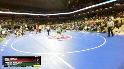 113 Class 4 lbs Champ. Round 1 - Erik Egstad, Park Hill vs Patrick Provost, Ft. Zumwalt North