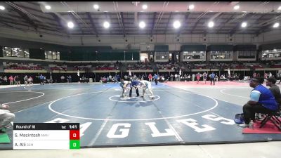 165 lbs Round Of 16 - Shaymus Macintosh, Northfield Mt. Hermon vs Anwar Alli, Wyoming Seminary