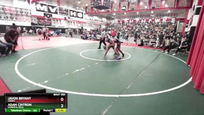 170 lbs Cons. Round 2 - Javon Bryant, Crespi vs Adam Cintron, Murrieta Mesa