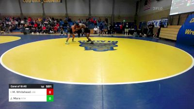 218 lbs Consi Of 16 #2 - Melvin Whitehead, Liberty (NV) vs Jeremiah Mora, Pitman