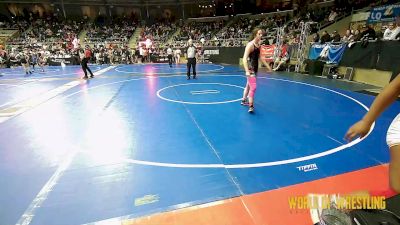 150 lbs Round Of 16 - MACIE TOMLINSON, Thoroughbred Wrestling Academy vs Jaden Meadows, NM Beast