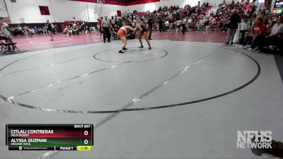 170 lbs Semifinal - Citlali Contreras, Palm Desert vs Alyssa Guzman, Orange Vista