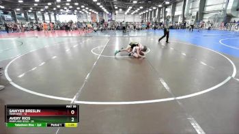 84 lbs Rd# 2 10:30am Friday - Sawyer Breslin, Team Ohio vs Avery Rios, Maryland GOLD