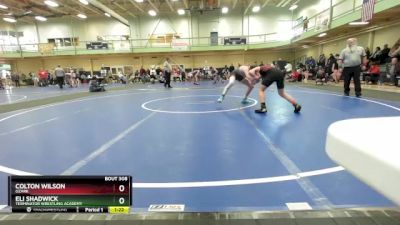 125 lbs Round 1 - Colton Wilson, Ozark vs Eli Shadwick, Terminator Wrestling Academy