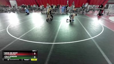 116-127 lbs Round 3 - Cole Gordon, Wisconsin vs Davis De Nooy, DC Elite Wrestling