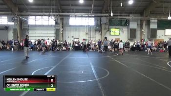 120 lbs Round 2 - Anthony Barra, Black Fox Academy vs Kellen Smouse, 84 Athletes