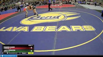 115 lbs Semis & 1st Wrestleback (8 Team) - Jace Spencer, Dallas vs Mason Hakki, Thurston