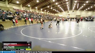 149 lbs Cons. Round 3 - Kace Fullmer, Lone Wolf Wrestling vs Bridger Roberts, Wyoming