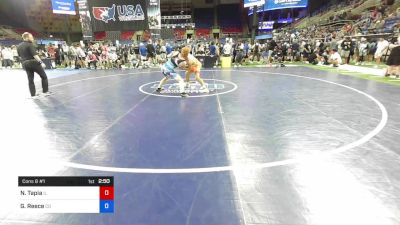 145 lbs Cons 8 #1 - Noah Manuel Tapia, Illinois vs Garrett Reece, Colorado